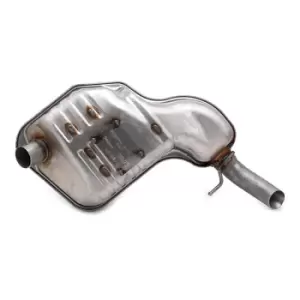 Image of WALKER Rear silencer 24162 End silencer,Rear exhaust silencer RENAULT,DACIA,Sandero / Stepway I (BS_),SANDERO