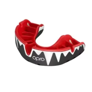 image of Opro Platinum Self-fit Gen4 Mouthguard (black/Red/White, Adult)