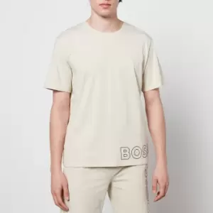 image of BOSS Bodywear Mens Identity T-Shirt - Light Beige - M