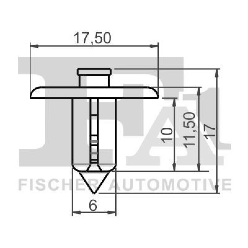 Image of FA1 Trim clip FA1 22-30002.5