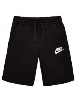 image of Nike Sportswear Older Boys Club Shorts - Black, Size XS, 6-8 Years