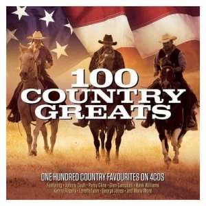 Image of 100 Country Greats by Various Artists CD Album