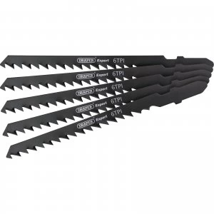 Image of Draper Expert 5 Piece DT244D Jigsaw Blade Set