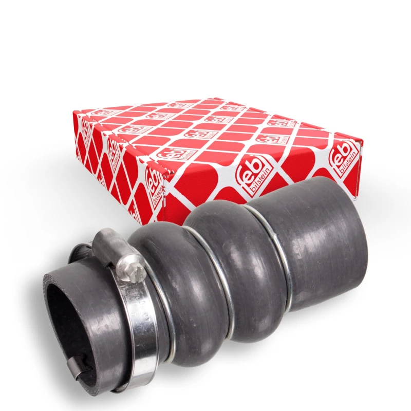 Image of FEBI BILSTEIN 47265 Turbocharger Hose with clamp Charger Intake Hose (3314)