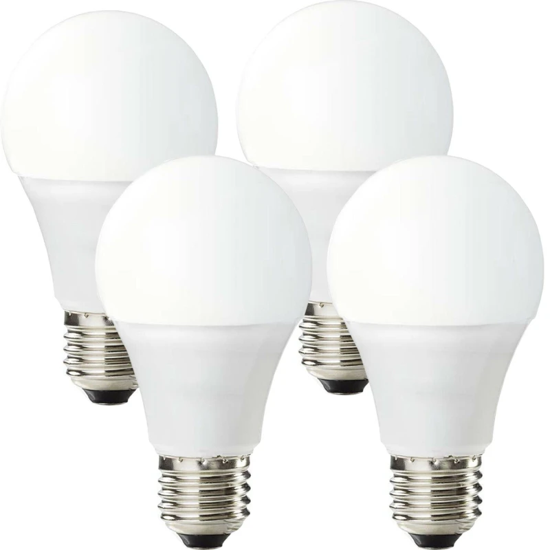 Image of Loops 4x WiFi Colour Change LED Light Bulb 9W E27 Warm Cool White SMART Dimmable Lamp White