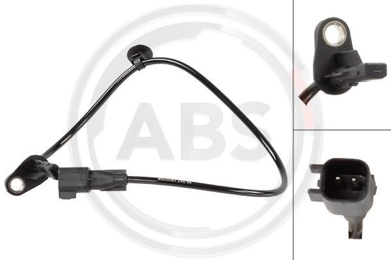 Image of A.B.S. ABS sensor A.B.S. 33010