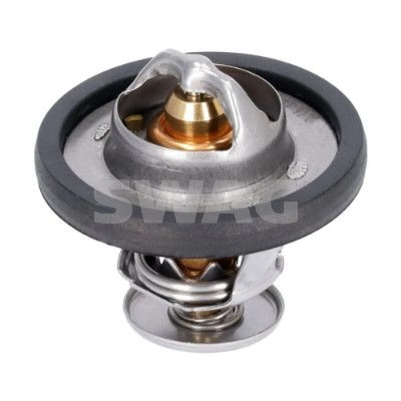 Image of SWAG 50 10 6104 Engine thermostat Opening Temperature: 92°C, 52mm, with gasket/seal Thermostat,coolant (316)