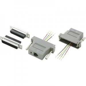 Image of D SUB adapter D SUB plug 25 pin RJ11 socketConrad Components1 pcs