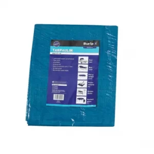 image of BlueSpot Tools 45922 Tarpaulin 1.9 x 2.9m (6 x 9ft)