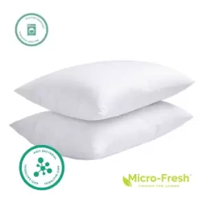 image of Assura Sleep Seersucker Pillow Pair With Micro-fresh