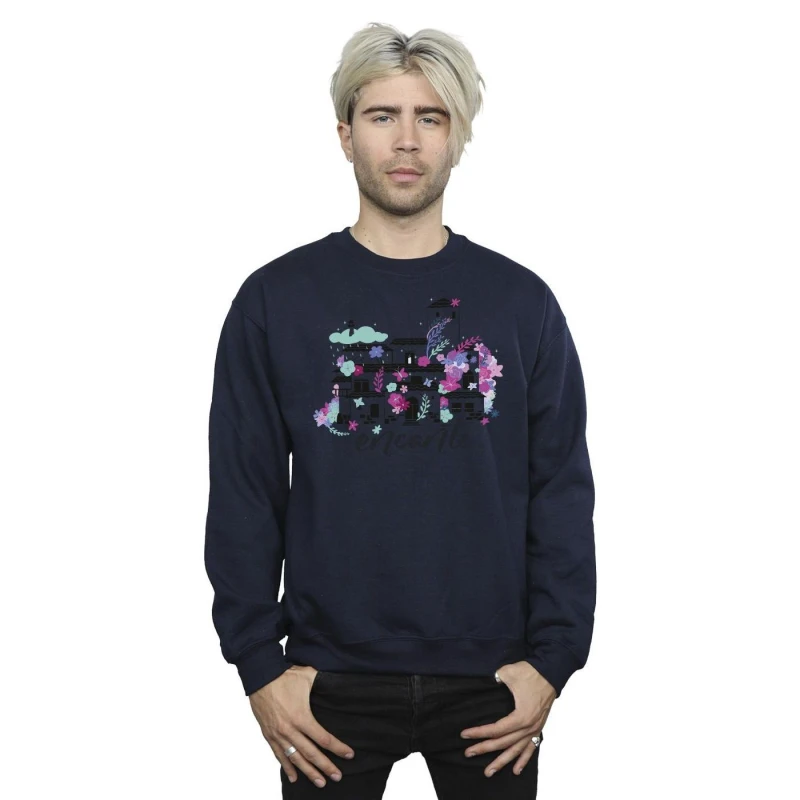 Image of Disney Men Encanto Casita Sweatshirt in Navy Size: Small Navy S Male 5063153611719
