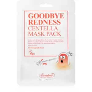 image of Benton Goodbye Redness Centella Calming Face Sheet Mask for Problematic Skin, Acne 10 pc