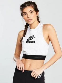 image of Nike Sportswear Air Crop Top White Size L Women