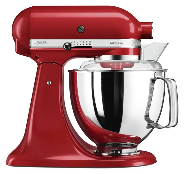 image of KitchenAid KitchenAid 5KSM175PSBER Artisan Stand Mixer - Red