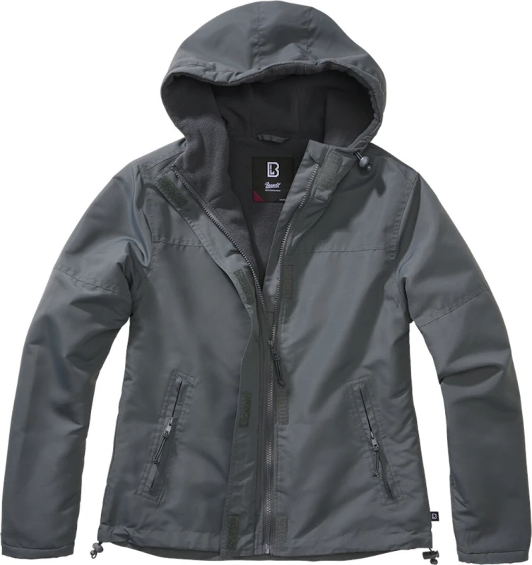 Image of Brandit Ladies Windbreaker Front Zip Windbreaker anthracite XXL Women