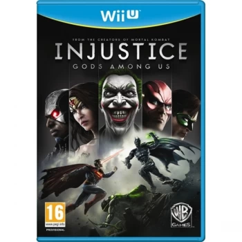 Image of Injustice Gods Among Us Nintendo Wii U Game