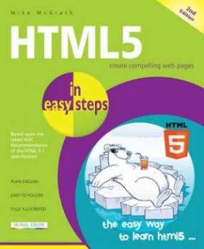 Image of HTML5 in easy steps by Mike McGrath