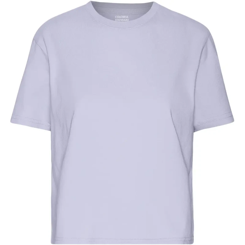 Image of Colorful Standard Womens T-Shirt Colorful Standard Organic Boxy soft lavender Violet Female M
