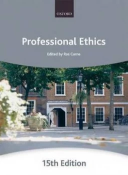 Image of Professional Ethics by Ros Carne Paperback