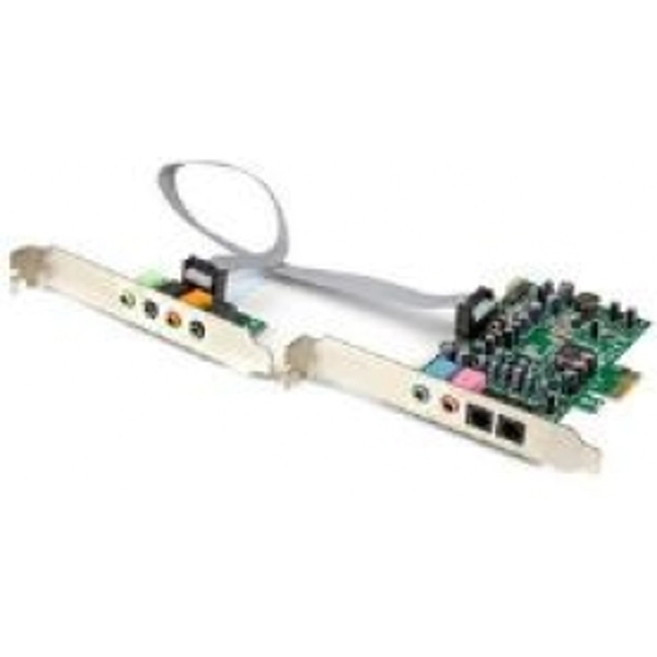 image of StarTech 7.1 Channel Sound Card Pci Express 24 bit 192khz