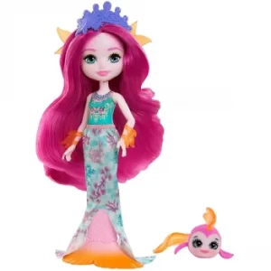 image of Royal Enchantimals Maura Mermaid & Glide Figures