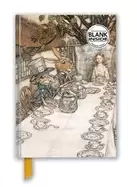 Image of arthur rackham alice in wonderland tea party foiled blank journal