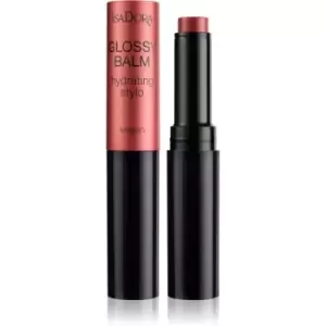 IsaDora Glossy Balm Hydrating Stylo tinted moisturising lip balm shade 44 Rosewood 1,6 g