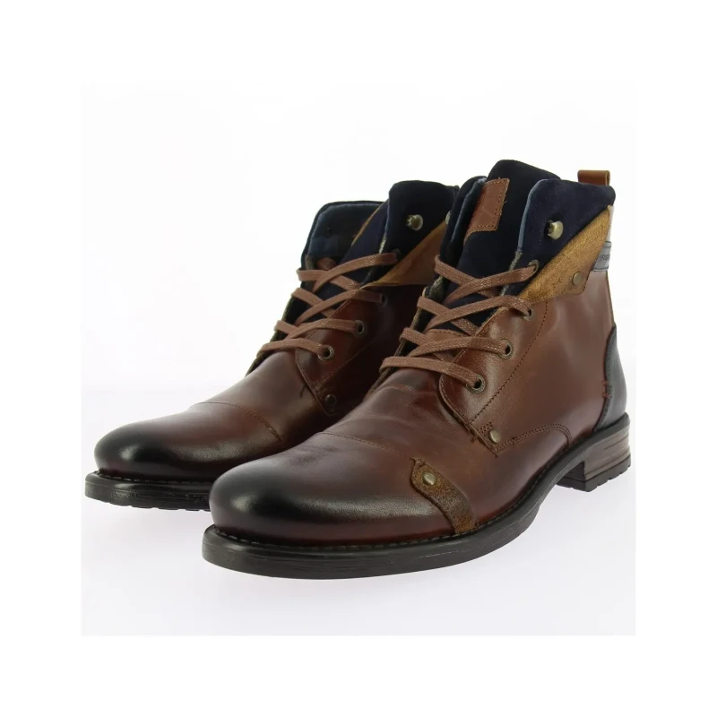 Image of Redskins YEDOS mens Mid Boots in Brown