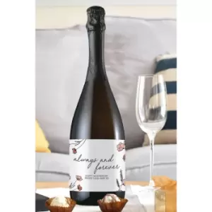 image of Personalised 75cl Always and Forever Prosecco