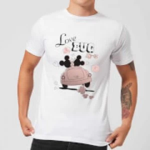 Image of Disney Mickey Mouse Love Bug T-Shirt - White - 3XL
