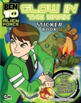 Image of Ben 10 Ultimate Alien Glow in the Dark Sticker Book Paperback