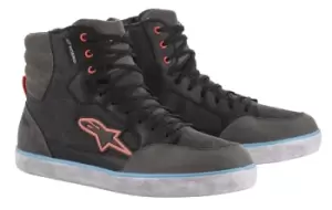 Image of Alpinestars J-6 Waterproof Canvas Black Anthracite Light Blue US 12
