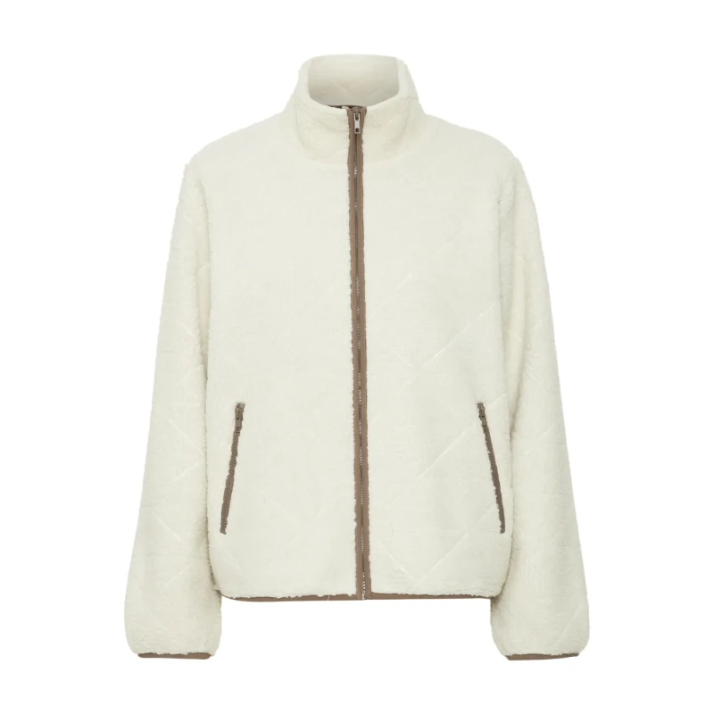 Image of TheJoggConcept Womens fleece TheJoggConcept Bebe Burnout Blanc Female 2XL