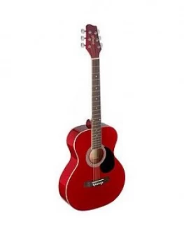 image of Stagg Auditorium Acoustic Guitar With Free Online Music Lessons