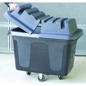 Image of Rubbermaid Cube Truck 0.4m Cubed Black FG461400BLA