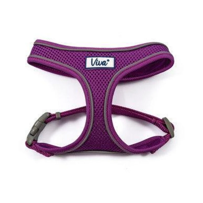 Image of Ancol Viva Mesh Comfort Harness Purple XS Extra Small ( To Fit Girth 28-40 Cm )