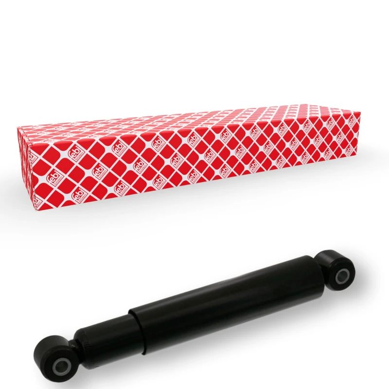 Image of FEBI BILSTEIN 20554 Shock absorber Rear Axle, Oil Pressure, Telescopic Shock Absorber, Bottom eye Shock Absorber (854)