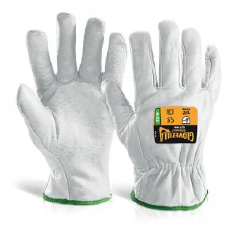 Image of Beeswift Gloveszilla Cut Resistant Drivers Gloves 1 Pair White 2XL GZ71W2XL