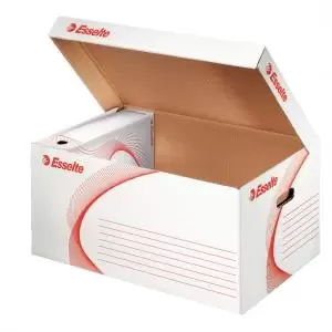 image of Standard Storage and Transportation Box, 6X80MM, 5X100MM - White - Outer Carton of 10