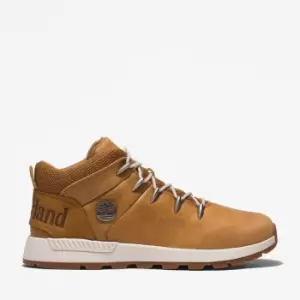 Image of Timberland Sprint Trekker Hiking Boot For Men In Dark Brown Medium Brown, Size 10.5