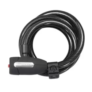 Image of Serfas 12mm Coiled Key Lock - Black
