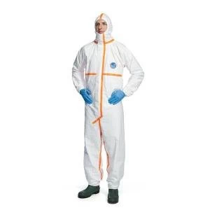 Tyvek DuPont 800J Hooded Coverall XXXLarge White TBSH800JXXXL