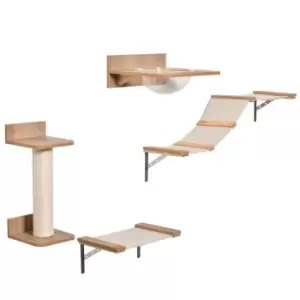 Image of HOMCOM 6ft Single Sliding Barn Door - Garden & Outdoor