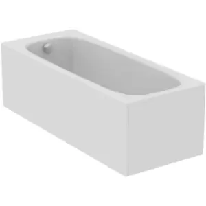 Ideal Standard i. life Single Ended Idealform Plus+ Bath 1700mm x 700mm No Tap Holes in White Acrylic