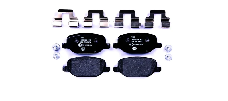 Image of HELLA Brake pad set HELLA 8DB 355 006-741