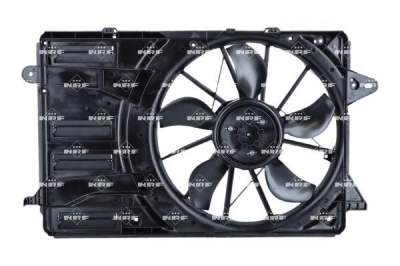 Image of NRF 470083 Cooling Fan with radiator fan shroud Fan,radiator (508)