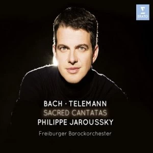 Image of Bach/Telemann Sacred Cantatas by Johann Sebastian Bach CD Album