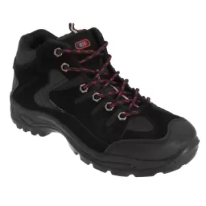 Image of Dek Mens Ontario Lace-Up Hiking Trail Boots (11 UK) (Black)