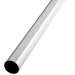 Image of Colorail Chrome-plated Hot-rolled steel Square Tube (L)1.22m