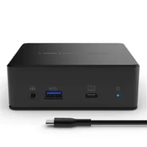 image of Belkin USB-C Dual Display Docking Station USB 3.2 Gen 1 (3.1 Gen 1) Type-C Black